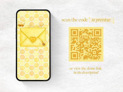 A Little Honey is On the Way Baby Shower Website - Boy